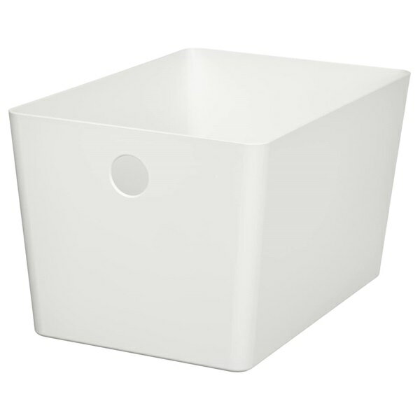 [IKEA/イケア/通販]KUGGIS クッギス ボックス, ホワイト[B](c)(00568530)