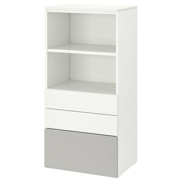 [IKEA/イケア/通販]SMASTAD スモースタード / PLATSA プラッツァ 本棚, ホワ