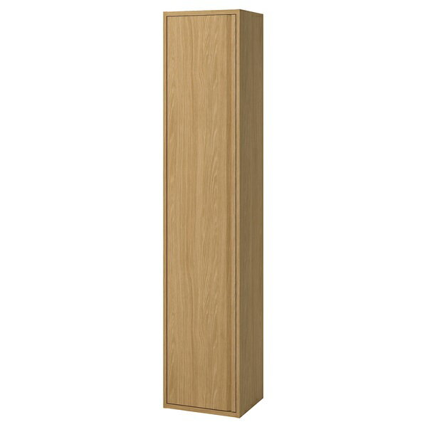[IKEA/イケア/通販]ANGSJON エングショーン ハイキャビネット 扉付, オーク調[KK](a)(20535317)