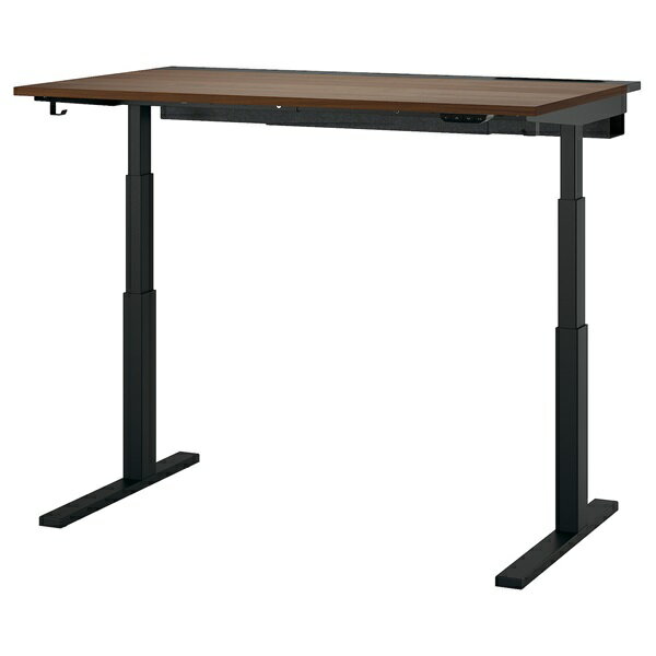 [IKEA/イケア/通販]MITTZON ミッツォーン デスク 昇降式, 100V ウォールナット材