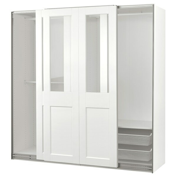 [IKEA//]PAX ѥå / GRIMO  ɥ , ۥ磻/ꥢ饹 ۥ磻[13](a)...