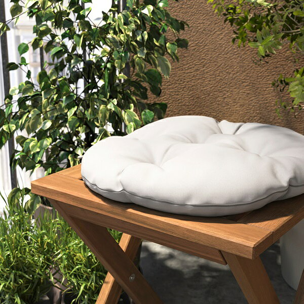 [IKEA/イケア/通販]KUDDARNA クッダルナ シートクッション 屋外用, ライトグレーベージュ[C](b)(60584179) [3]