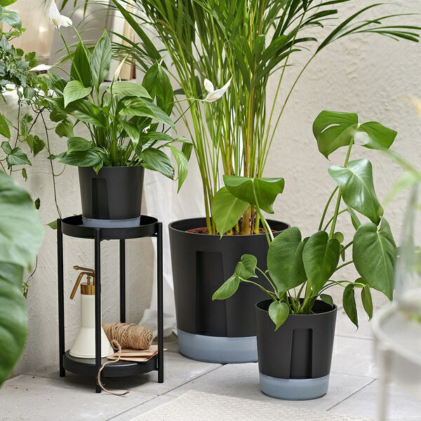 [IKEA/イケア/通販]VARDTRAD ヴォルドトレド 自動水やり機能付き植木鉢, 室内/屋外...
