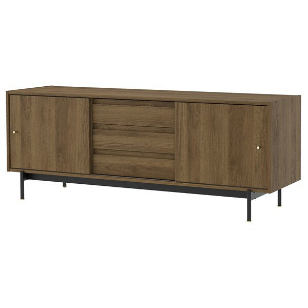 Low Board - [IKEA/イケア/通販]RADMANSO ロードマンソー テレビ台, ブラウン ウォールナット調, 176x48x66 cm[KJ](c)(20597819)