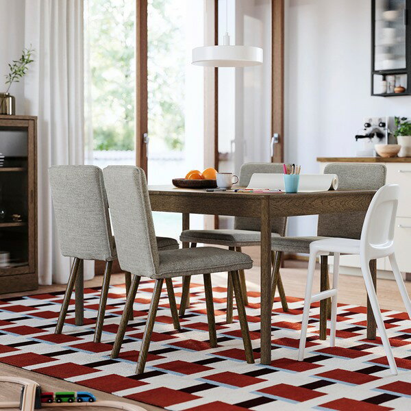 [IKEA/イケア/通販]TONSTAD トンスタード / TONSTAD トンスタード テーブル&チェア4脚[10](19602275) [2]