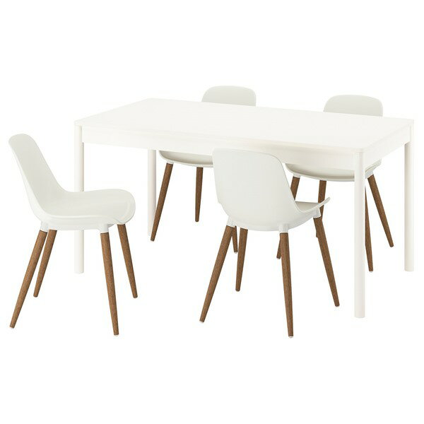 [IKEA/イケア/通販]TONSTAD トンスタード テーブル＆チェア4脚[10](a)(69599807)