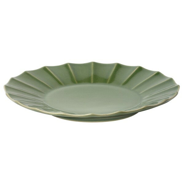 [IKEA/イケア/通販]MAVINN メーヴィン プレート, グリーン, 24 cm[A](a)(90601634)