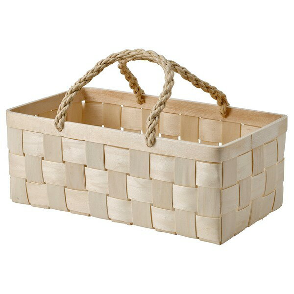 [IKEA/イケア/通販]KOSSEBAR ショッセベール 収穫バスケット, ポプラ, 18x35x15 cm[C](b)(40599271)