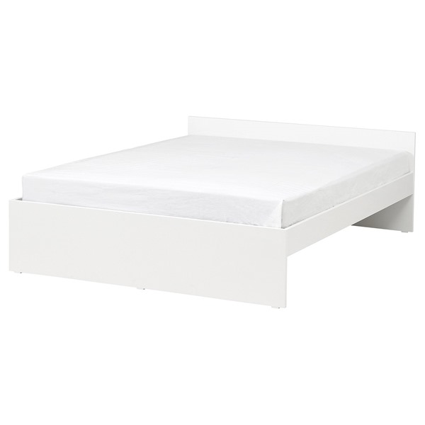 [IKEA/イケア/通販]VIHALS ヴィーハルス ベッドフレーム, ホワイト/ルーローイ, 160x200 cm[4](a)(19581843)