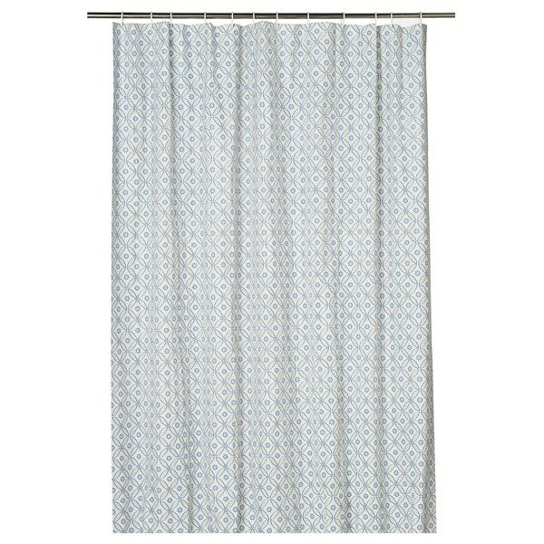 [IKEA/イケア/通販]DOCKBAT ドックボート シャワーカーテン, ホワイト/マルチカラー, 180x200 cm[A](a)..