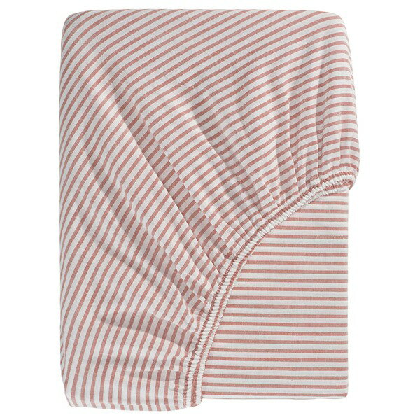 [IKEA/イケア/通販]SOLFIBBLA ソルフィブラ ボックスシーツ, ホワイト レッド/ストライプ, 120x200 cm[..