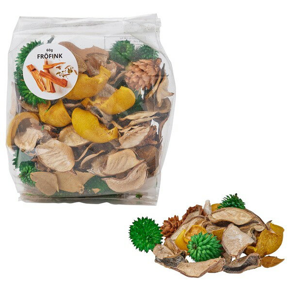 [IKEA/イケア/通販]FROFINK フローフィンク 香り付きポプリ, サンダルウッド＆パチョリ ブラウン, 60 g..