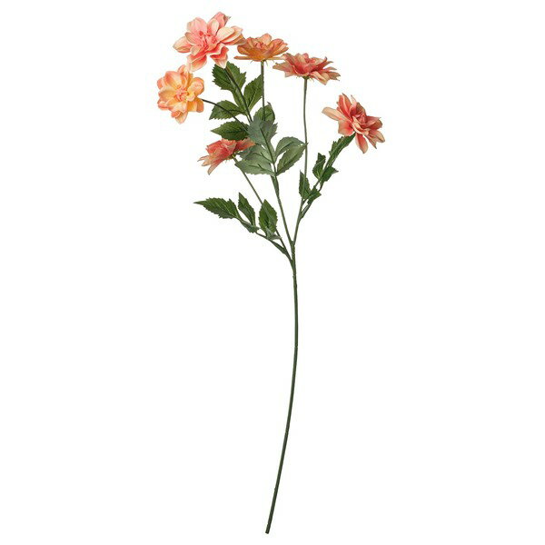 [IKEA/イケア/通販]SMYCKA スミッカ 造花, 室内/屋外用 ダリア/オレンジ, 66 cm[C](a)(40606059)