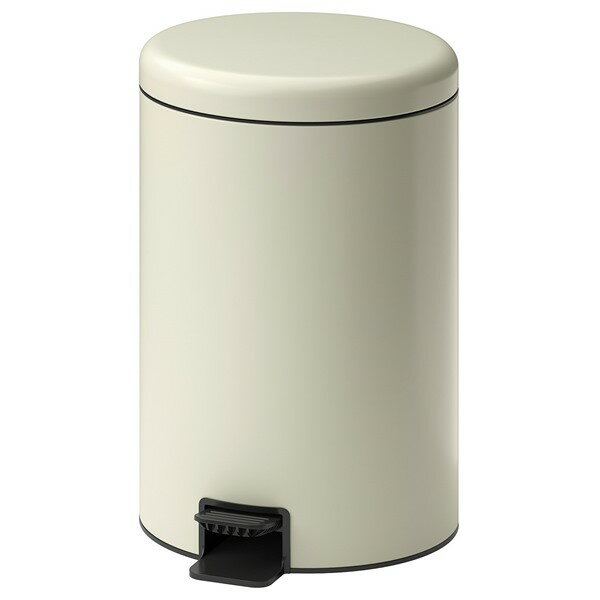 Rakuten - [IKEA/イケア/通販]STENTRAPPA ステントラッパ ペダル式ゴミ箱, ライトグレーベージュ, 18 l[D](a)(00595393)