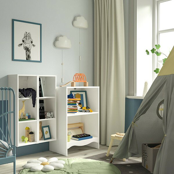 [IKEA/イケア/通販]SMAGORA スモヨーラ おむつ替え台/本棚 シェルフユニット2台付...
