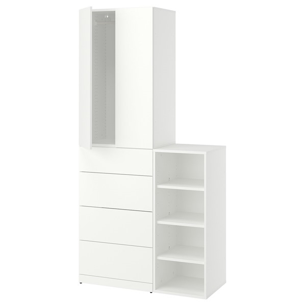 [IKEA/イケア/通販]LASTARE ラスタレ 収納コンビネーション, ホワイト, 100x42x200 cm[8](69613304)