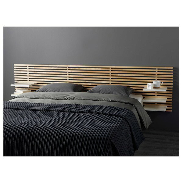WEBYセレクション 楽天市場店の[IKEA/イケア/通販]MANDAL マンダールヘッドボード, バーチ/ホワイト,240 cm[E](50176313)｜アングル3