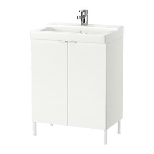 【IKEA/イケア/通販】 LILL&Aring;NGEN リルオンゲン / T&Auml;LLEVIKEN テッレヴィーケン 洗面台 扉2枚, ホワイト(a)(S89188051)【代引不可商品】