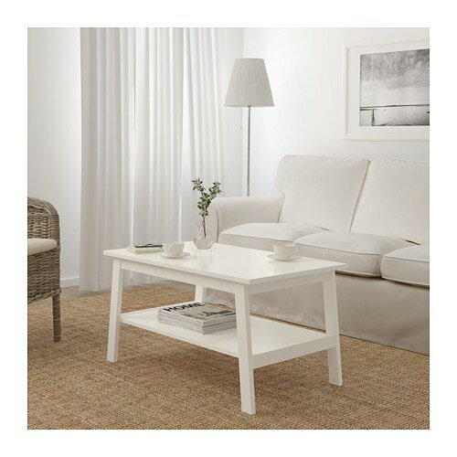 [IKEA/イケア/通販]LUNNARP ルンナルプ コーヒーテーブル, ホワイト[F](c)(30399017)