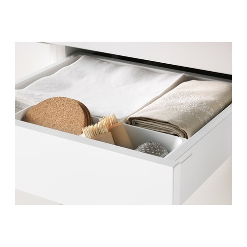 [IKEA/イケア/通販]MAXIMERA マキシメーラ 引き出し 低, ホワイト[C](a)(40271103) [2]