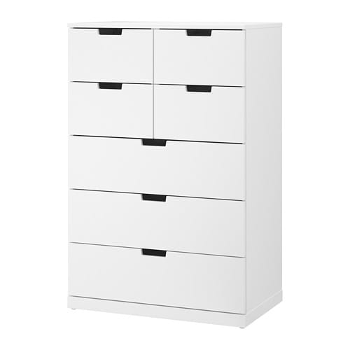 [IKEA/イケア/通販]NORDLI ノールドリ チェスト（引き出し×7）, ホワイト[5](a)(49208428)