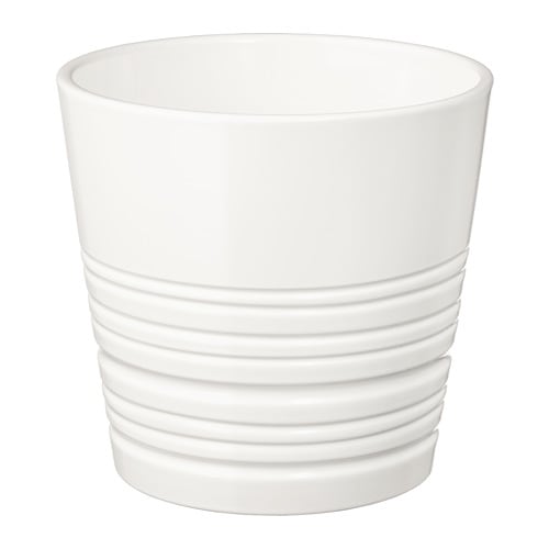 【IKEA/イケア/通販】MUSKOT ムスコット 鉢カバー, ホワイト[A](a)(90308203)のサムネイル