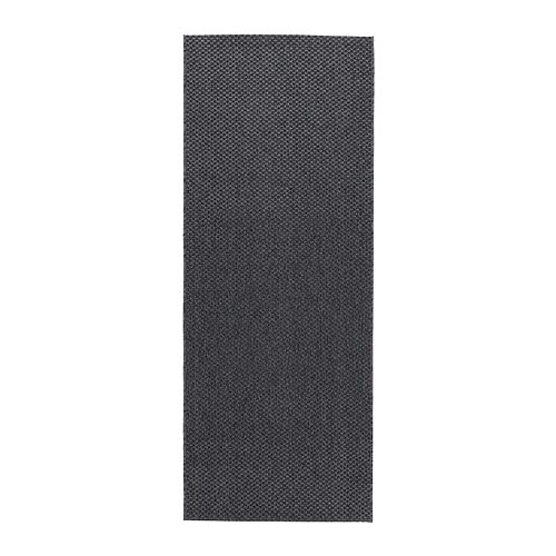 [IKEA/イケア/通販]MORUM モールム ラグ 平織り、室内/屋外用, ダークグレー[D](c)(90203574)