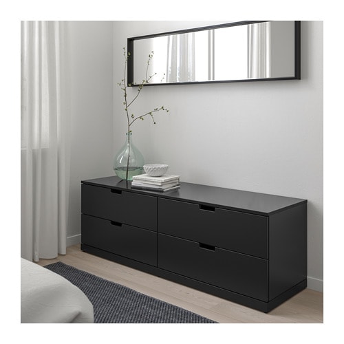 [IKEA/イケア/通販]NORDLI ノールドリ チェスト(引き出し×4), ホワイト[3](a)(39208424) [2]
