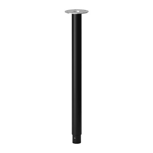 [IKEA/イケア/通販]OLOV オーロヴ 脚 伸縮式, ブラック[C](c)(90264303)