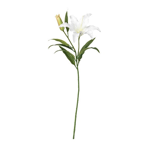 [IKEA/イケア/通販]SMYCKA スミッカ 造花, ユリ/ホワイト[D](a)(40333592)