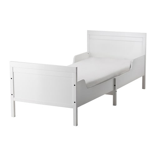[IKEA/イケア/通販]SUNDVIK スンドヴィーク 伸長式ベッドフレームとすのこ（組み合わせ）, ホワイト[DI](a)(39240339)
