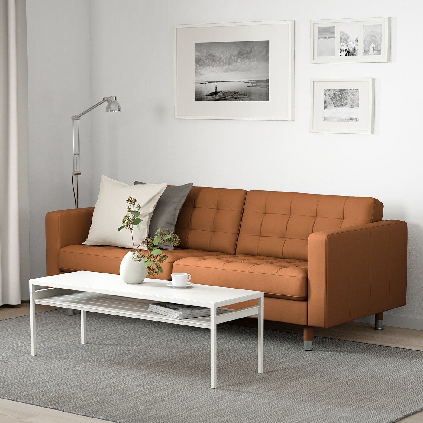 [IKEA/イケア/通販]LANDSKRONA ランズクローナ 3人掛けソファ, グラン/ボームスタ...