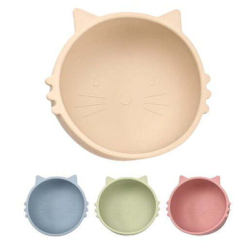離乳食 食器 ひっくり返らない ベビー食器 吸盤 ボウル シリコンボウル 猫の形 赤ちゃん 滑り止め こぼれ防止 ひっくり返し防止 すくいやすい 吸盤付き 皿 電子レンジ食洗器対応 お出産祝い プレゼント 出産準備 離乳食 食器 ひっくり返らない ベビー食器 吸盤 ボウル シリコンボウル 猫の形 赤ちゃん 滑り止め こぼれ防止 ひっくり返し防止 すくいやすい 吸盤付き 皿 電子レンジ食洗器対応 お出産祝い プレゼント 出産準備