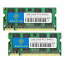 4gb ddr2 800mhz pc2 6400 sodimm memoryの画像
