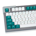 ダーク グリーン ホワイト キーキャップ セット 150 キー MSA プロファイル ダブルショット カスタム キーキャップ チェリー MX Gateron Kailh ボックス スイッチ メカニカル ゲーミング ギア用