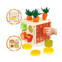 モンテッソーリ 知育玩具 男の子 女の子 形が揃う木のおもちゃ 誕生日 プレゼント ランキング 早期開発 指先訓練 出産祝い 入園お祝い