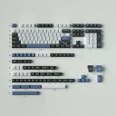 アークティック ブルー ホワイト キーキャップ フルセット 173 キー チェリー プロファイル ダブルショット カスタム キーキャップ チェリー MX Gateron Kailh ボックス スイッチ メカニカル ゲーミング ギア用