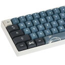 XDAプロファイルPBTキーキャップ60%、83キーカスタムゲーミングキーキャップANSI USおよびレイアウト用の昇華型Cherry Gateron MXスイッチメカニカルキーボード(Apollo)(2)