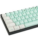 XDAプロファイルPBTキーキャップ60%、136キーカスタムゲーミングキーキャップANSI USおよび レイアウト用の昇華型Cherry Gateron MXスイッチメカニカルキーボード(forest)