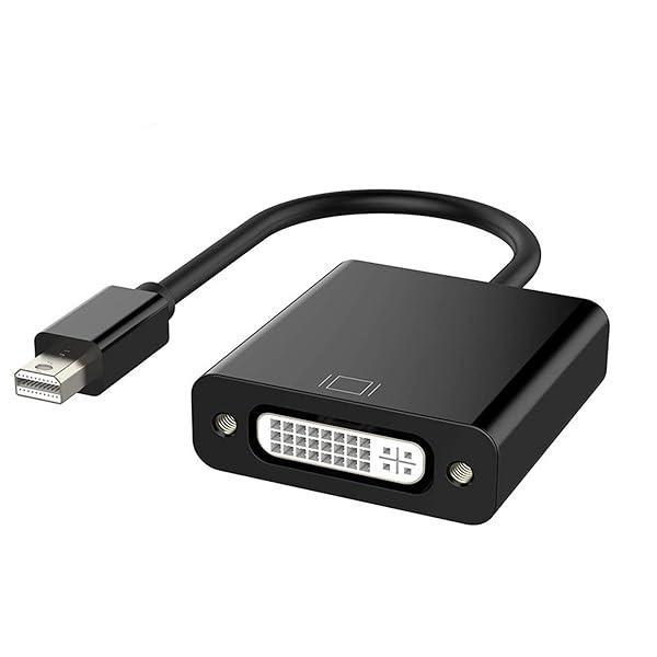 Mini DisplayPort - DVI24+5 変換アダプタ/mDP 1.2 - DVI-D ビデオ変換/1080p/ミニディスプレイポート - DVI シングルリンク映像コンバータ/Mini DP または Thunderbolt 1-2 搭載