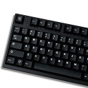 Cherry MX Gateron Kailhスイッチ用ブラックWOBキーキャップ ダブルショット チェリープロファイル121キー カスタムミニマルキーキャップセット メカニカルキーボード