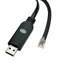 SH-RJ12B USB RJ12 RJ11 6P4C RS232 シリアル ケーブル(ブラック)(2)