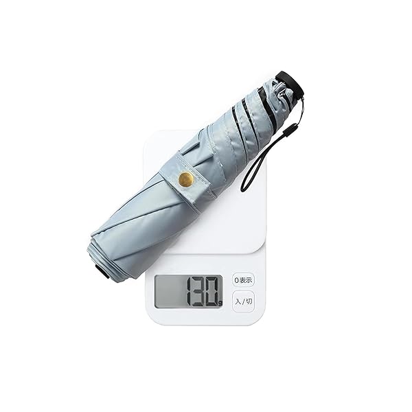 真一() 日傘 軽量 130g カーボン 折りたたみ傘 紫外線遮断 UVカット 100 遮光 遮熱 傘 晴雨兼用 携帯便利 メンズ おしゃれ レディース 通勤 通学 プレゼント… (ブルー)