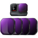Insta360 Ace pro2専用1枚2役 ND&PLフィルターセット(ND8/PL+ND16/PL+ND32/PL+ND64/PL) NDフィルター PL...