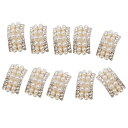 ブローチ 花束 DIY アクリル ビーズ チベット 工芸品 ネックレス フラワー ボタン 装飾 弓形 Style-3(4)