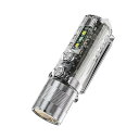 A28 G2 懐中電灯 サイドシグナルライト付き 1000Lm 充電式 防水 EDCポケット懐中電灯 キャンプ アウトドア 毎日の持ち運びに(4)
