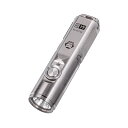 A4 Pro チタン キーチェーン懐中電灯、超明るい 650 ルーメン小さな EDC 懐中電灯の世帯、屋外、キャンプ、祭典のため