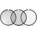 ハニカムグリッド 20° 40° 60° 三枚キット 6.7インチのGodox/Bowensマウントリフレクター 対応 適格請求書発行可