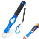 サンライク()フィッシュグリップ 計量付き フィッシュキャッチャー 滑り止め 魚掴み器 魚つかみ 海水対応 軽量 アルミ製 紛失防止ロープ付き