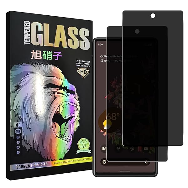 対応 Google Pixel 6 フイルム 覗き見防止【2枚セット-AGC旭硝子 - 高 品質 】pixel6 ガラスフイルム のぞき見防止 グーグル ピクセル6 液晶 保護フィルム のぞき見 ピクセル6 プライバシーフィルム 強化ガラス さらさら